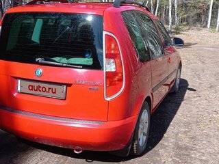 2012 Skoda Roomster I Рестайлинг, красный, 450000 рублей, вид 3