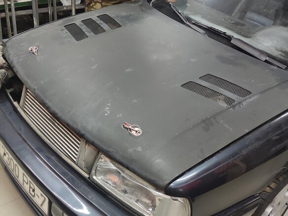 1989 Audi 90 II (B3), синий, 800000 рублей - вид 4