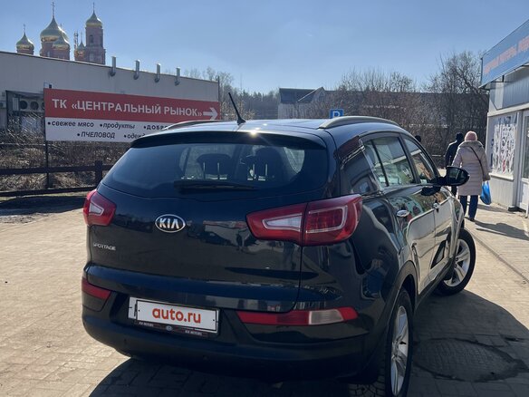 2012 Kia Sportage III, чёрный, 1350000 рублей - вид 3