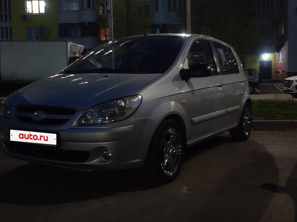 2006 Hyundai Getz I Рестайлинг, серебристый, 475000 рублей - вид 6