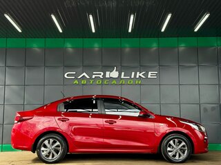 2019 Kia Rio IV, красный, 1379000 рублей, вид 4
