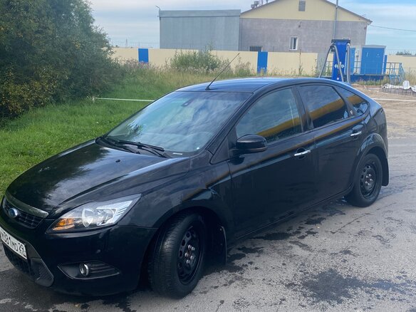 2009 Ford Focus II Рестайлинг, чёрный, 650000 рублей