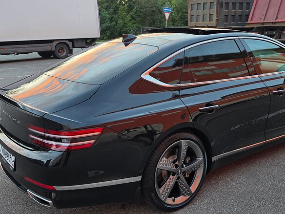 2021 Genesis G80 II, чёрный, 4500000 рублей - вид 10