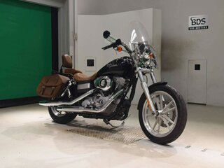 2010 Harley-Davidson Dyna Super Glide, чёрный, 877000 рублей, вид 3