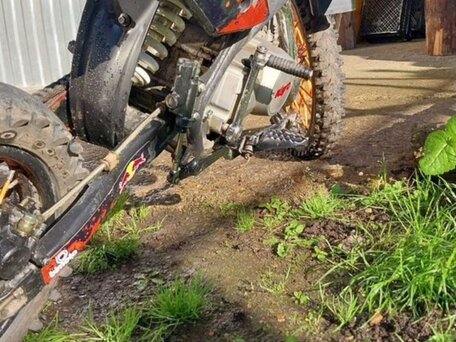 2022 Kayo Basic YX125, оранжевый, 70000 рублей, вид 2