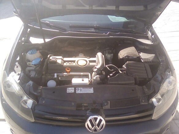 2010 Volkswagen Golf VI, синий - вид 15