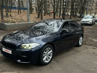 2014 BMW 5 серии 520i VI (F10/F11/F07) Рестайлинг, синий, 1970000 рублей, вид 2
