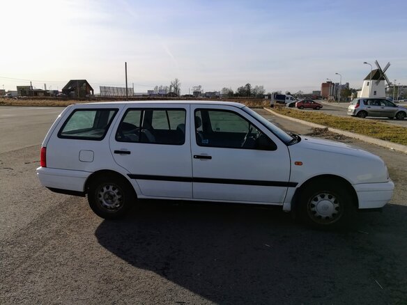 1997 Volkswagen Golf III, белый - вид 5