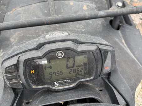 2013 Yamaha Grizzly 550, зелёный, 850000 рублей, вид 4