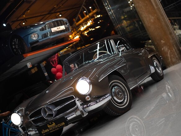 1958 Mercedes-Benz 190 SL R121, серый - вид 23