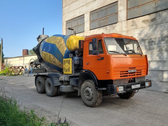 2006 КамАЗ Автобетоносмеситель, оранжевый, 1200000 рублей