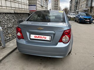 2013 Chevrolet Aveo II, голубой, 785000 рублей, вид 4