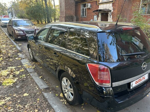 2010 Opel Astra H Рестайлинг, чёрный, 600000 рублей - вид 9