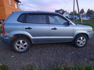 2008 Hyundai Tucson I, голубой, 790000 рублей, вид 3