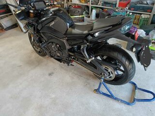 2011 Yamaha FZ8, чёрный, 700000 рублей, вид 4