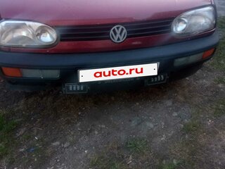1996 Volkswagen Golf III, красный, 320000 рублей, вид 2