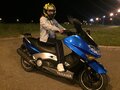2002 Yamaha TMAX, синий - вид 4