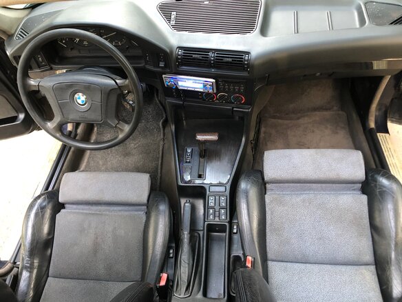 1994 BMW 5 серии 525i III (E34), синий - вид 13