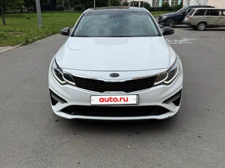 2019 Kia Optima IV Рестайлинг, белый, 1790000 рублей, вид 2