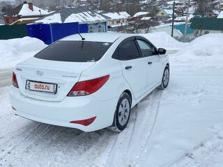 2015 Hyundai Solaris I Рестайлинг, белый, 1193000 рублей, вид 3