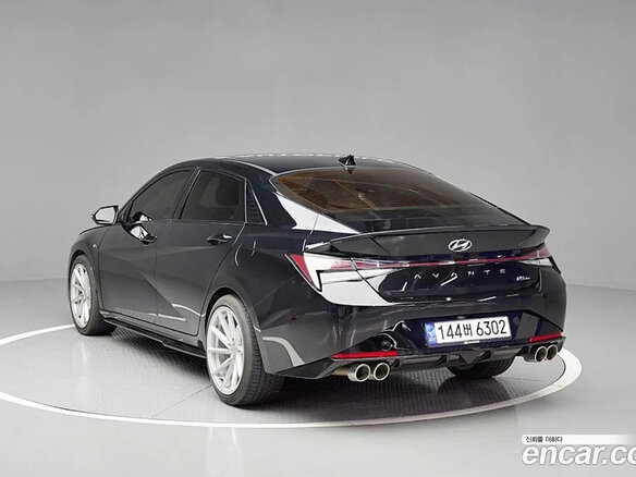 2023 Hyundai Avante VII, чёрный, 1431000 рублей - вид 3