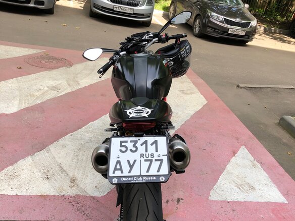 2013 Ducati Monster 796, чёрный - вид 5