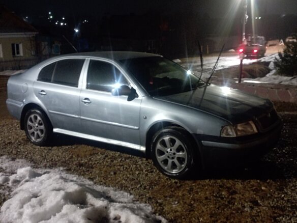 2001 Skoda Octavia I (A4) Рестайлинг, голубой, 350000 рублей - вид 2