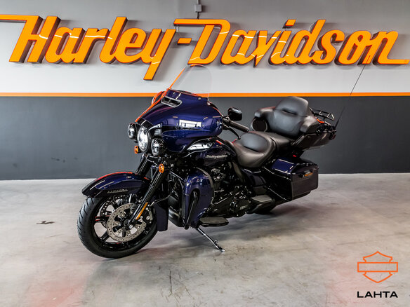 2020 Harley-Davidson Ultra Limited, синий - вид 2