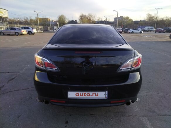 2011 Mazda 6 II (GH) Рестайлинг, чёрный, 820000 рублей - вид 8