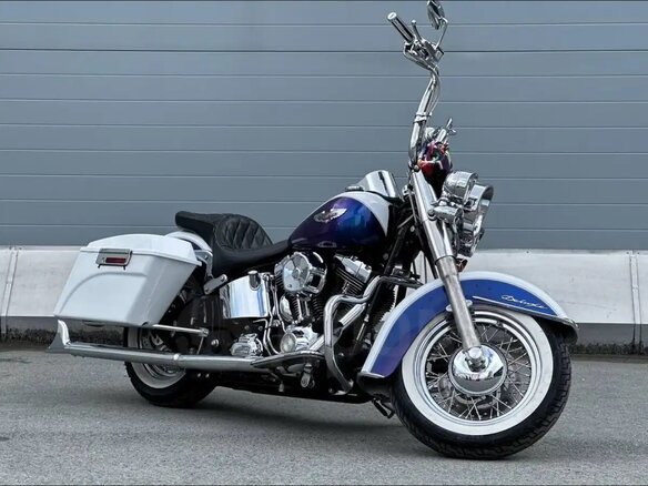 2010 Harley-Davidson Softail Deluxe, пурпурный, 1350000 рублей - вид 5