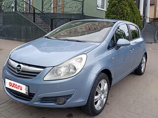 2008 Opel Corsa D, голубой, 630000 рублей, вид 1