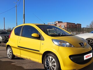2008 Peugeot 107 I, жёлтый, 350000 рублей, вид 2