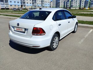2017 Volkswagen Polo V Рестайлинг, белый, 550000 рублей, вид 5