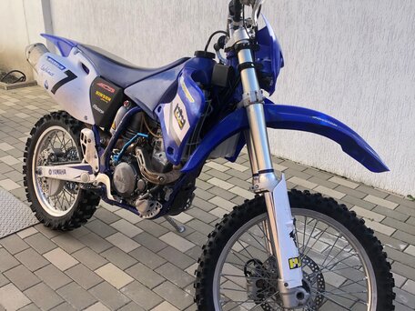 2004 Yamaha WR250F, синий, 240000 рублей, вид 2