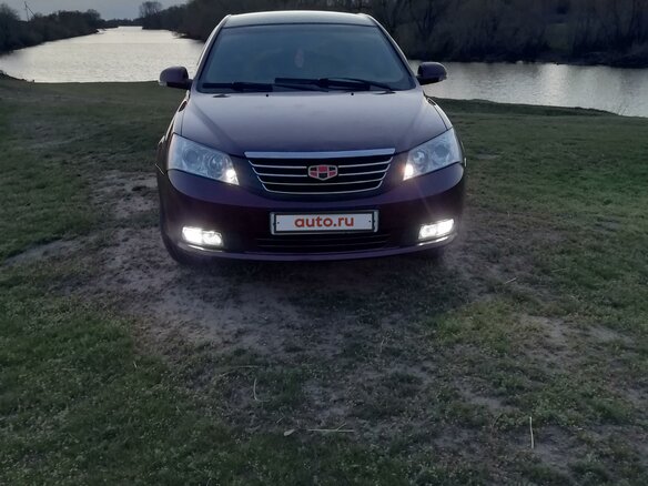 2012 Geely Emgrand, красный - вид 1