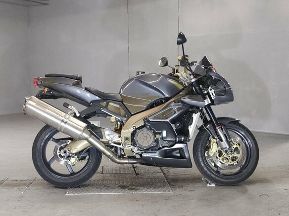 2003 Aprilia Tuono 1000, серый - вид 1