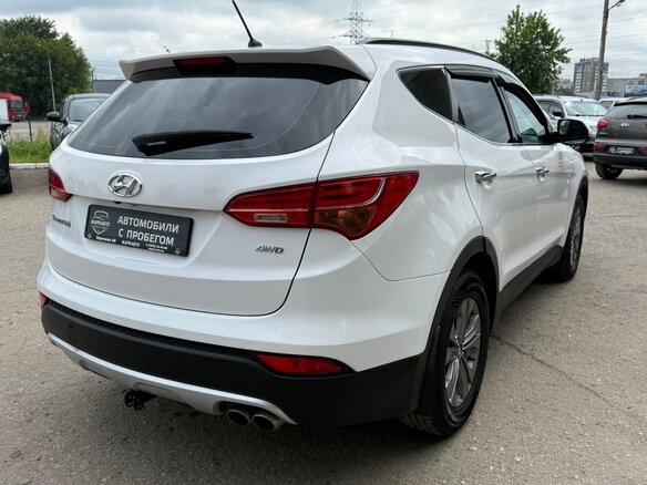 2014 Hyundai Santa Fe III, белый, 1720000 рублей - вид 7