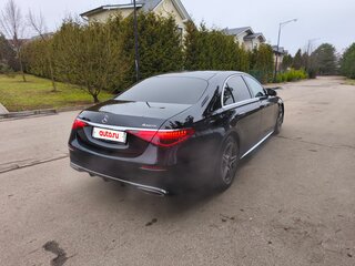 2021 Mercedes-Benz S-Класс 450 Long 4MATIC VII (W223), чёрный, 7300000 рублей, вид 5