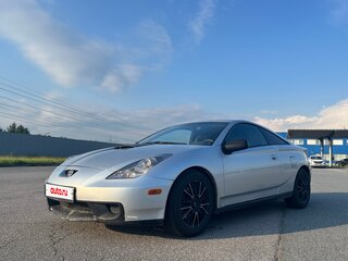 2001 Toyota Celica VII (T230), серебристый, 585000 рублей, вид 1