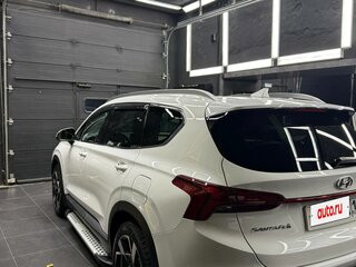 2021 Hyundai Santa Fe IV, белый, 4300000 рублей, вид 4
