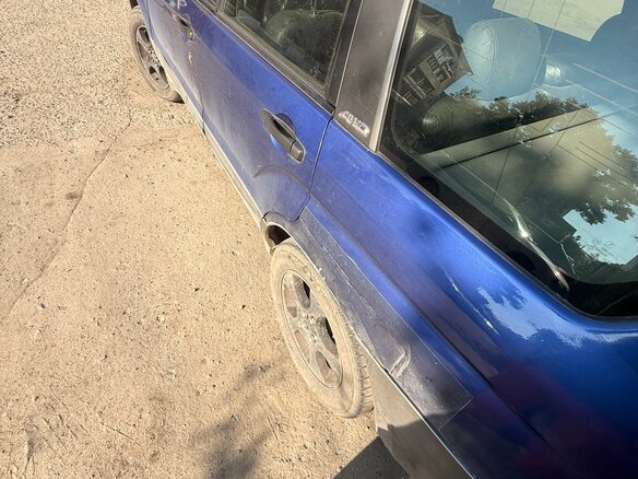 2003 Subaru Forester II, синий, 640000 рублей - вид 9