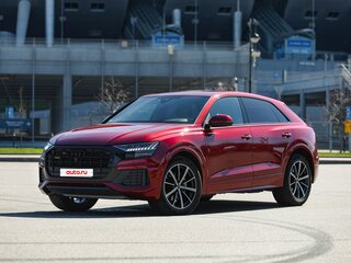 2021 Audi Q8 45 TDI I (4M), красный, 7800000 рублей, вид 1