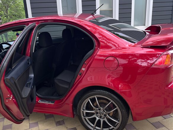 2007 Mitsubishi Lancer X, красный, 1280000 рублей - вид 11