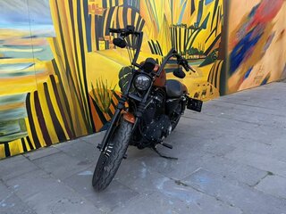 2013 Harley-Davidson Sportster 883, оранжевый, 690000 рублей, вид 4