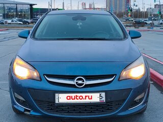 2013 Opel Astra J Рестайлинг, синий, 750000 рублей, вид 2