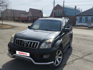 2008 Toyota Land Cruiser Prado 5-speed 120 Series Рестайлинг, чёрный, 2250000 рублей, вид 2