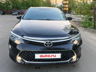 2018 Toyota Camry VII (XV50) Рестайлинг 2, чёрный, 2400000 рублей, вид 4