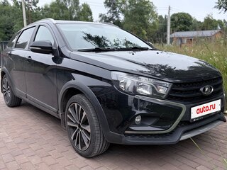 2022 Lada (ВАЗ) Vesta SW Cross I, чёрный, 1250000 рублей, вид 1