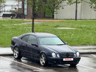 1999 Mercedes-Benz CLK-Класс 320 I (W208), синий, 490000 рублей, вид 3