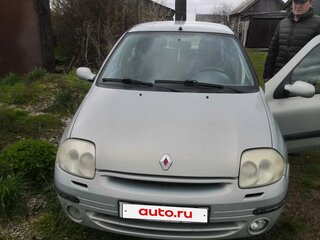 2001 Renault Clio II, серебристый, 220000 рублей, вид 2